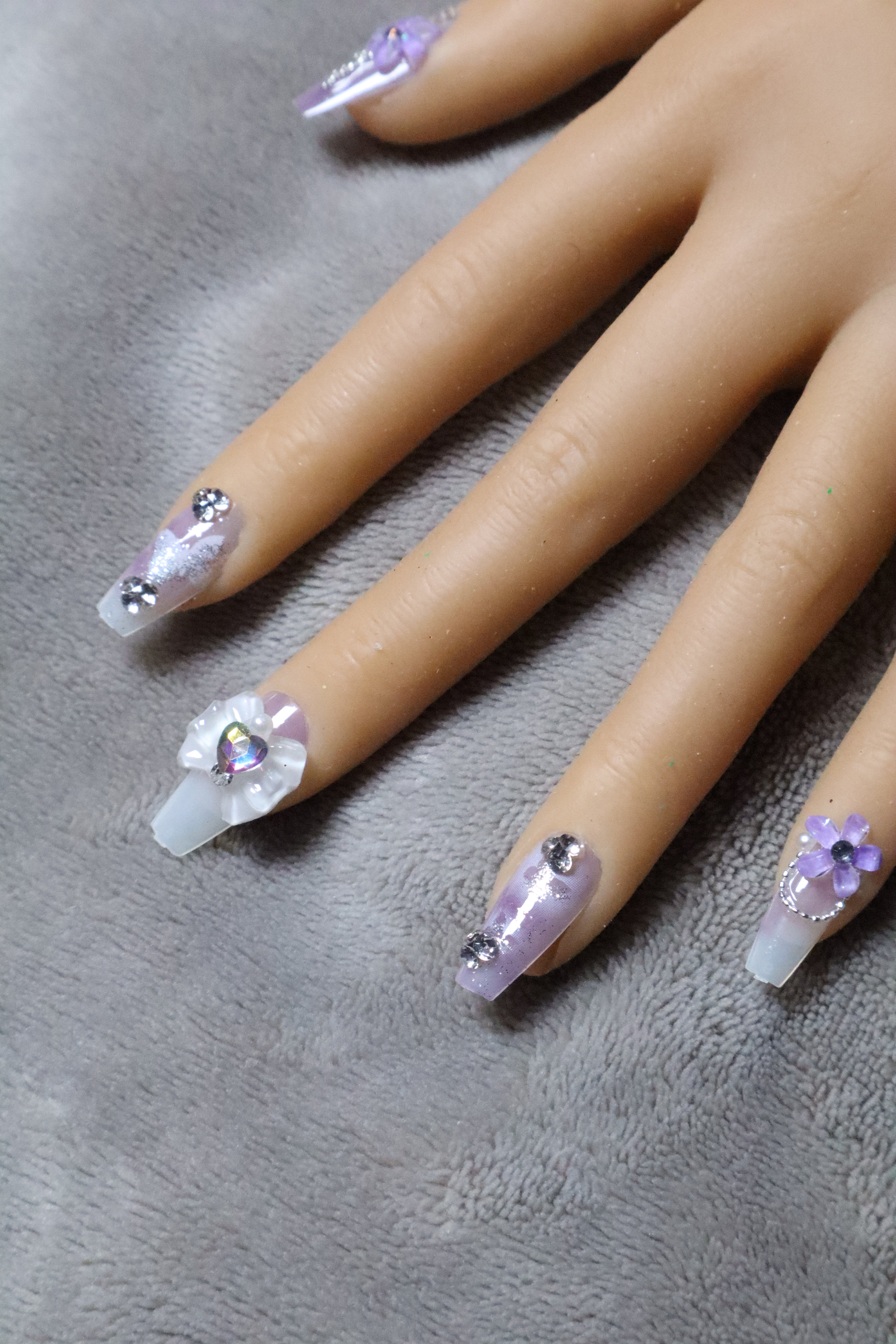 Purple Passion Nail Set