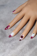 Wine Drips Nail Set